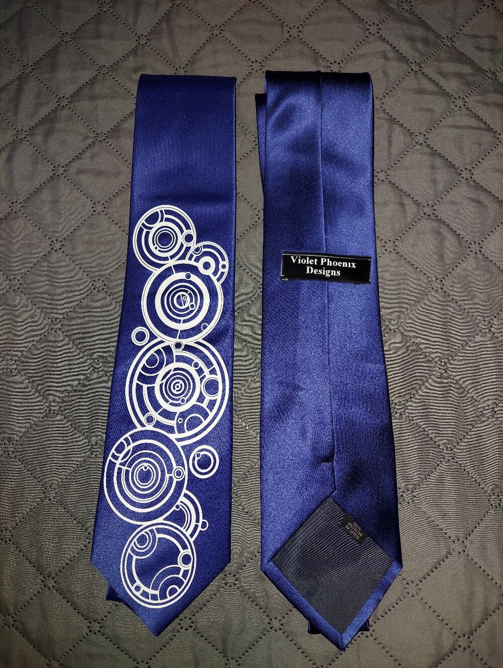 Doctor Who Circular Gallifreyan Tie